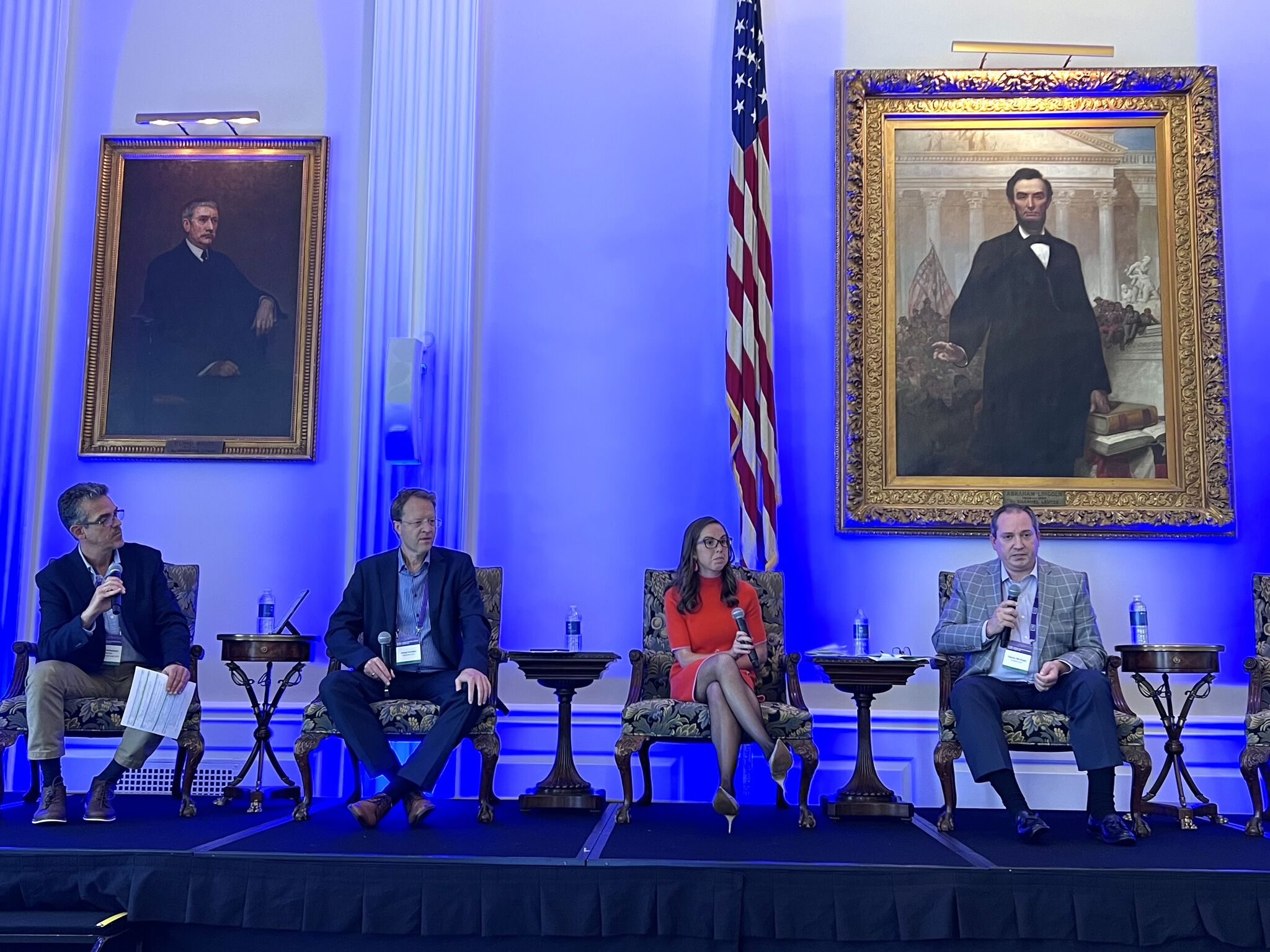 Shannon Connaghan on a panel